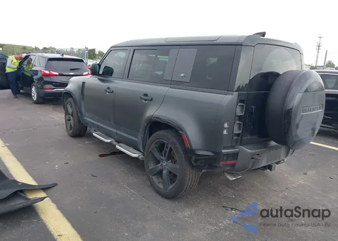 2023 Land Rover Defender 110 Carpathian Edition/110 V8 from USA, damaged, VIN SALEWEEE0P2223118